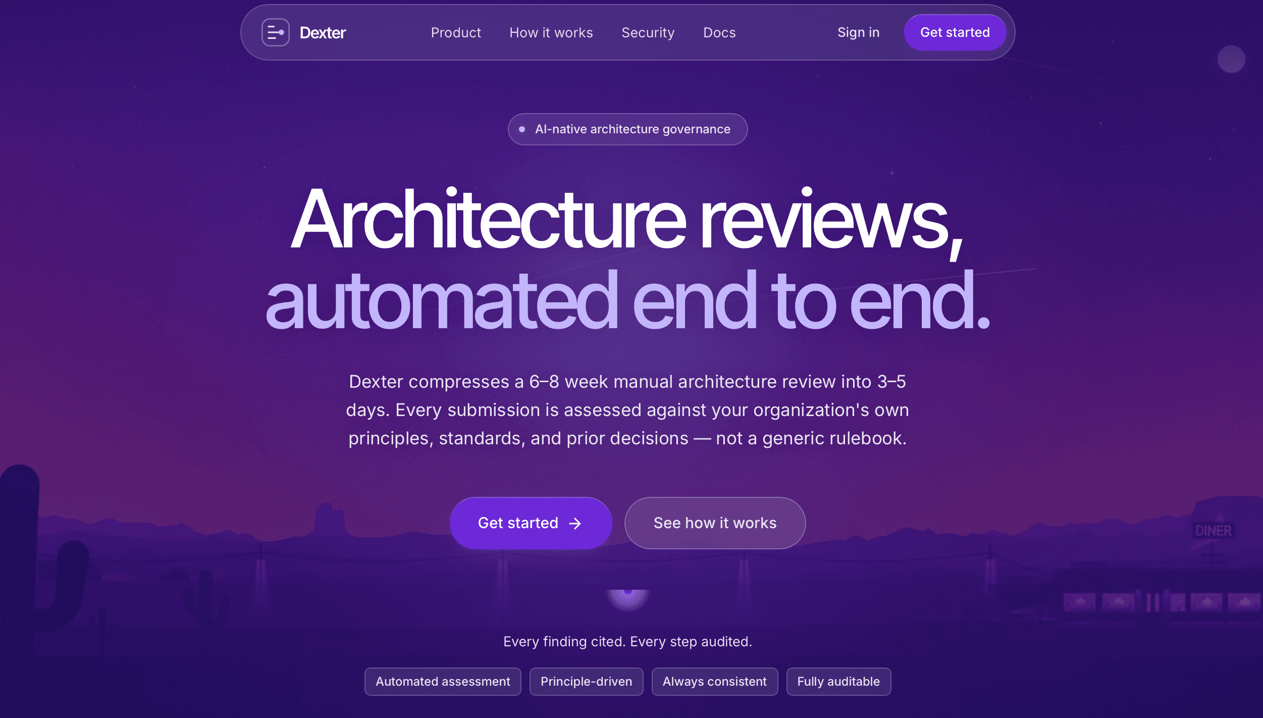 Dexter website